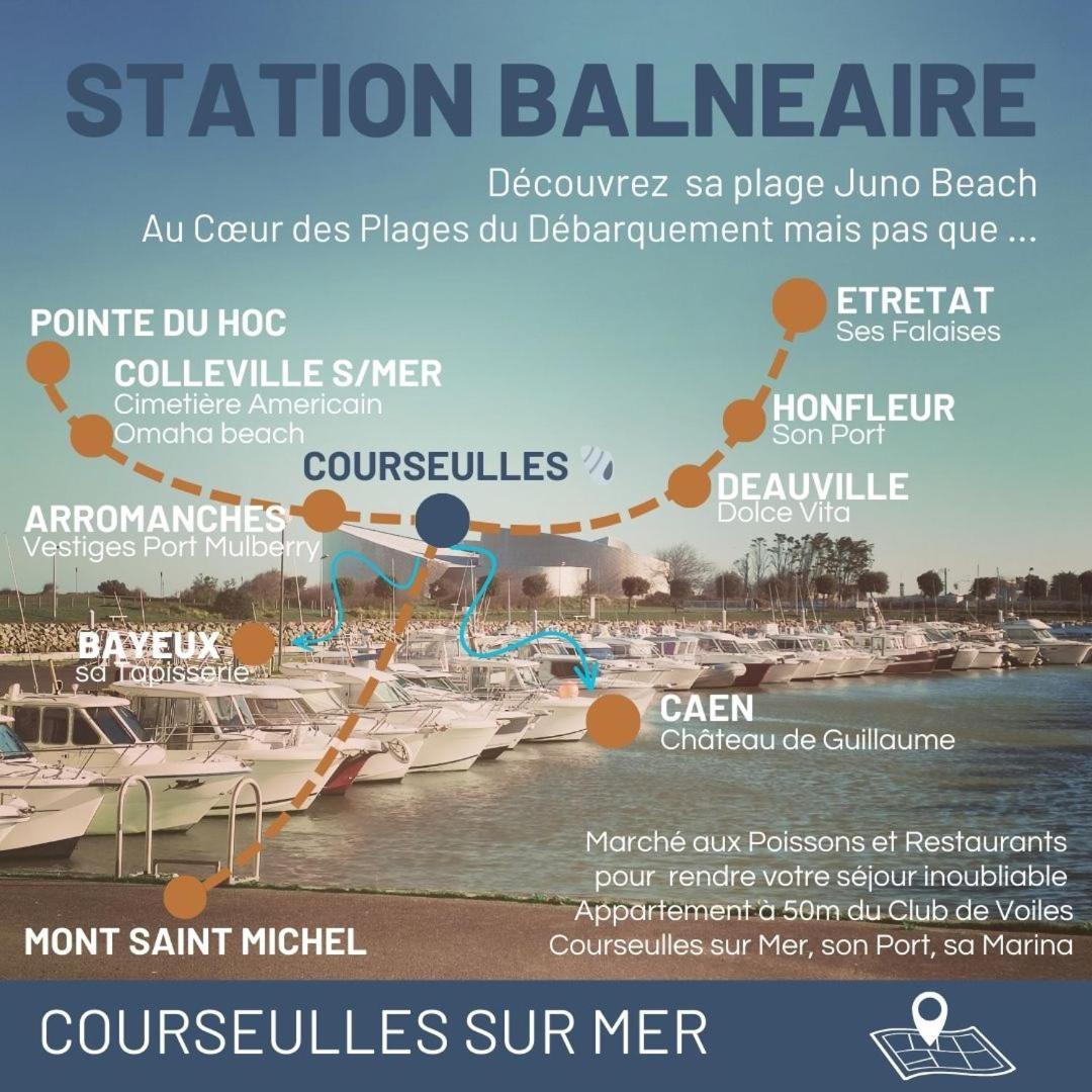 Entre Seulles & Mer Proche Port De Plaisance クルル・シュル・メール エクステリア 写真